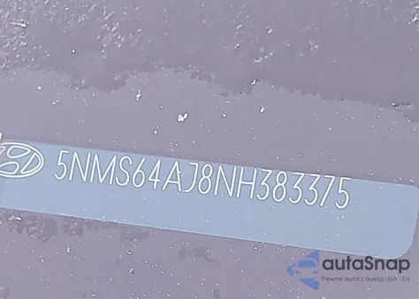 2022 Hyundai Santa Fe Xrt из США, поврежденный, VIN 5NMS64AJ8NH383375